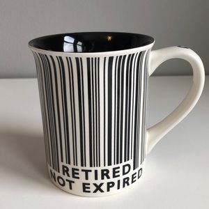 Lorrie Veasey Retired Not Expired Coffee Mug NWT